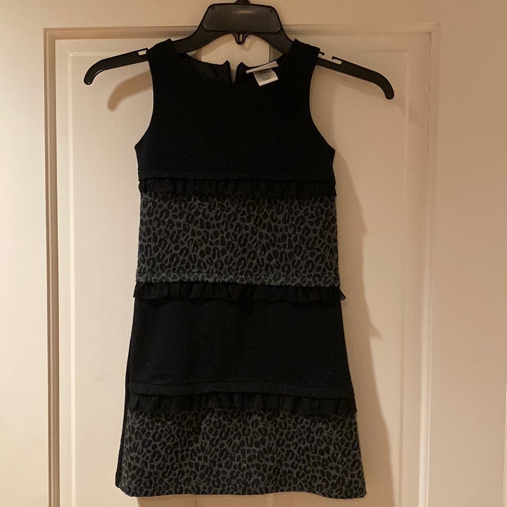 Black tank girls dress